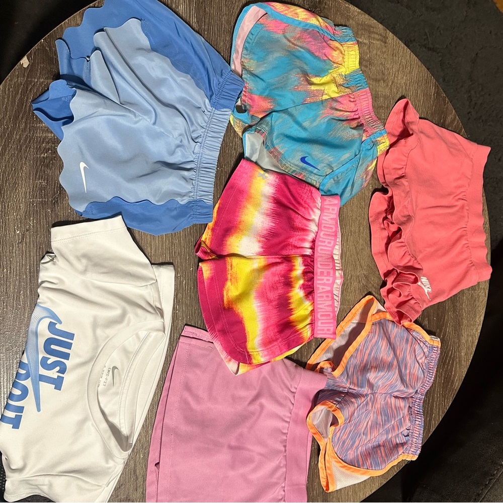 Nike Kids Multicolor Athletic Shorts